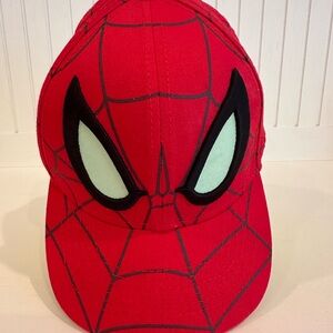 Marvel Red and Black Superhero Snapback Hat